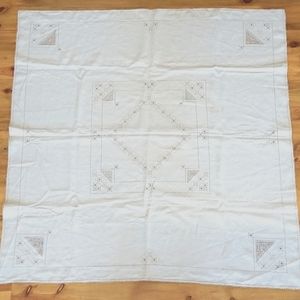 Vtg Bavarian Table Cloth